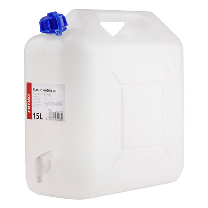 Watercan with tap 15L plastic