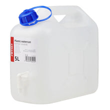 Watercan with tap 5L plastic