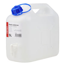 Watercan with tap 5L plastic
